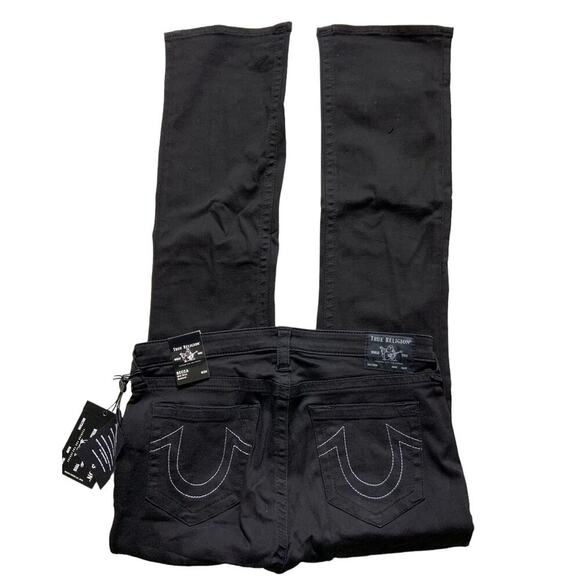 True Religion Becca Jeans Women's Plus Size 14 Mid Rise Bootcut Stretch Denim - Picture 6 of 16